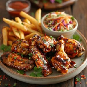 Tex-Mex B.B.Q. wings