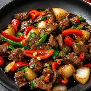 Chili Beef Sizzling