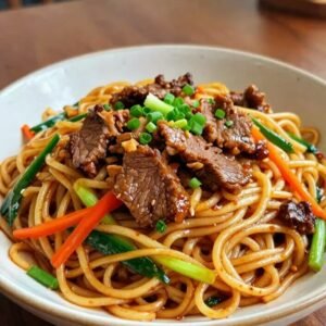 Beef Hakka Noodles